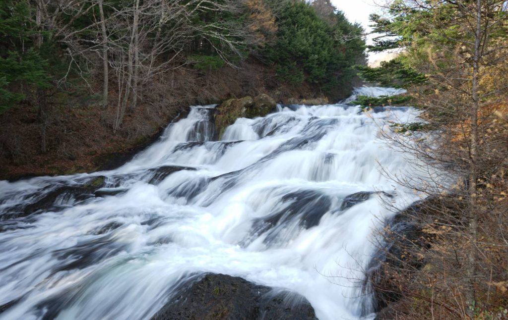 Ryuzu Falls in Nikko Japan