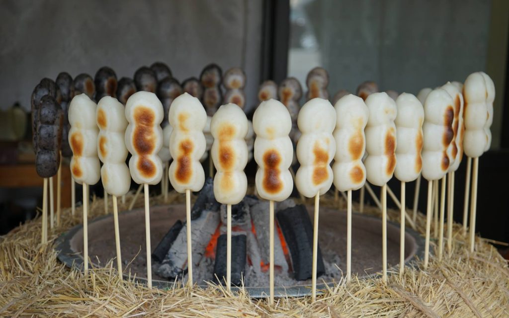 White Sesame Dango 